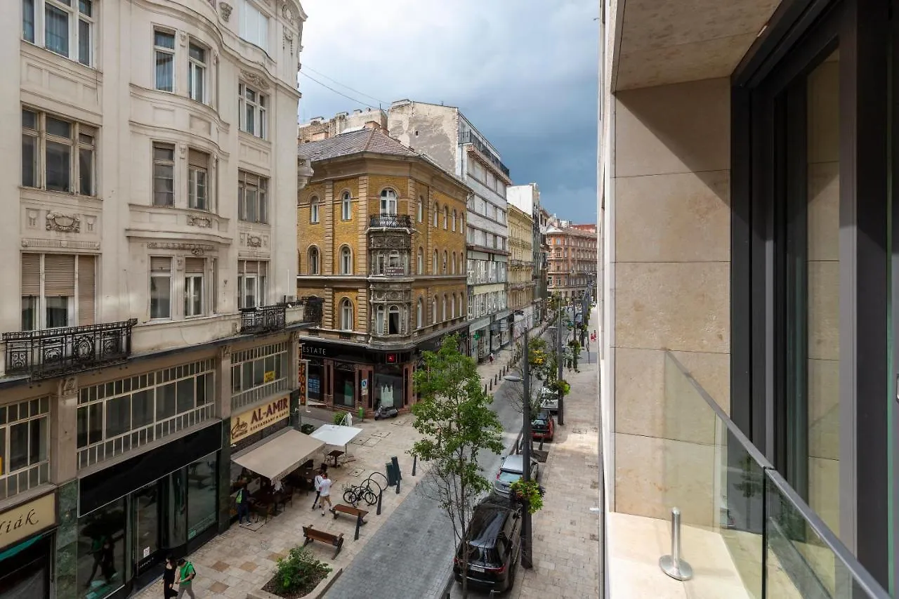 Emerald Luxury Downtown Apartment With Free Sauna & Gym 부다페스트 0*,