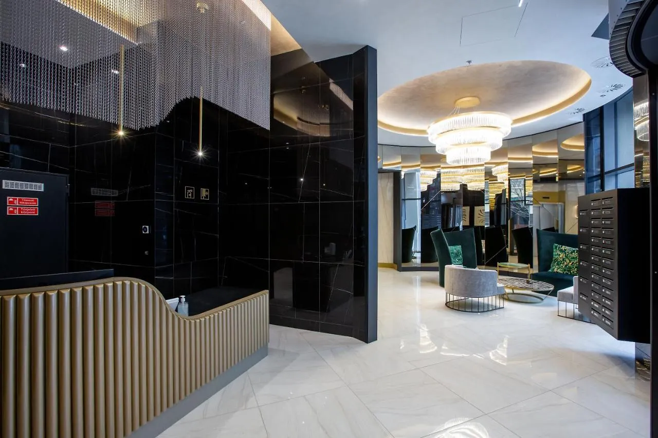 Emerald Luxury Downtown Apartment With Free Sauna & Gym 부다페스트